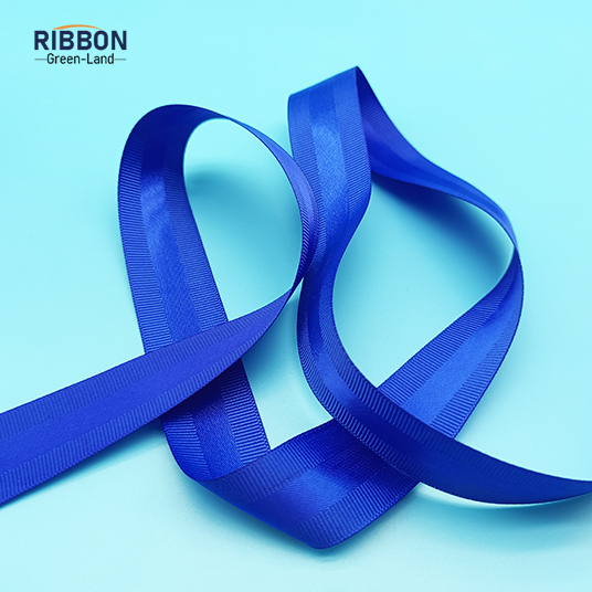 Polyester Grosgrain Edge Satin Ribbon