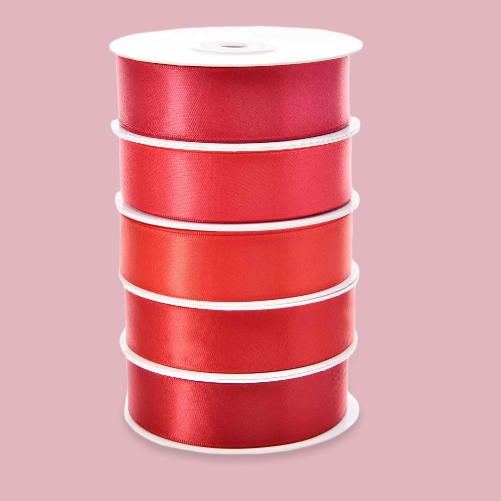 Polyester Single Face Satin Matt Shine Ribbon
